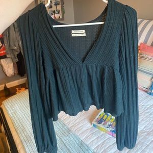 Urban Outfitters Forest Green Top